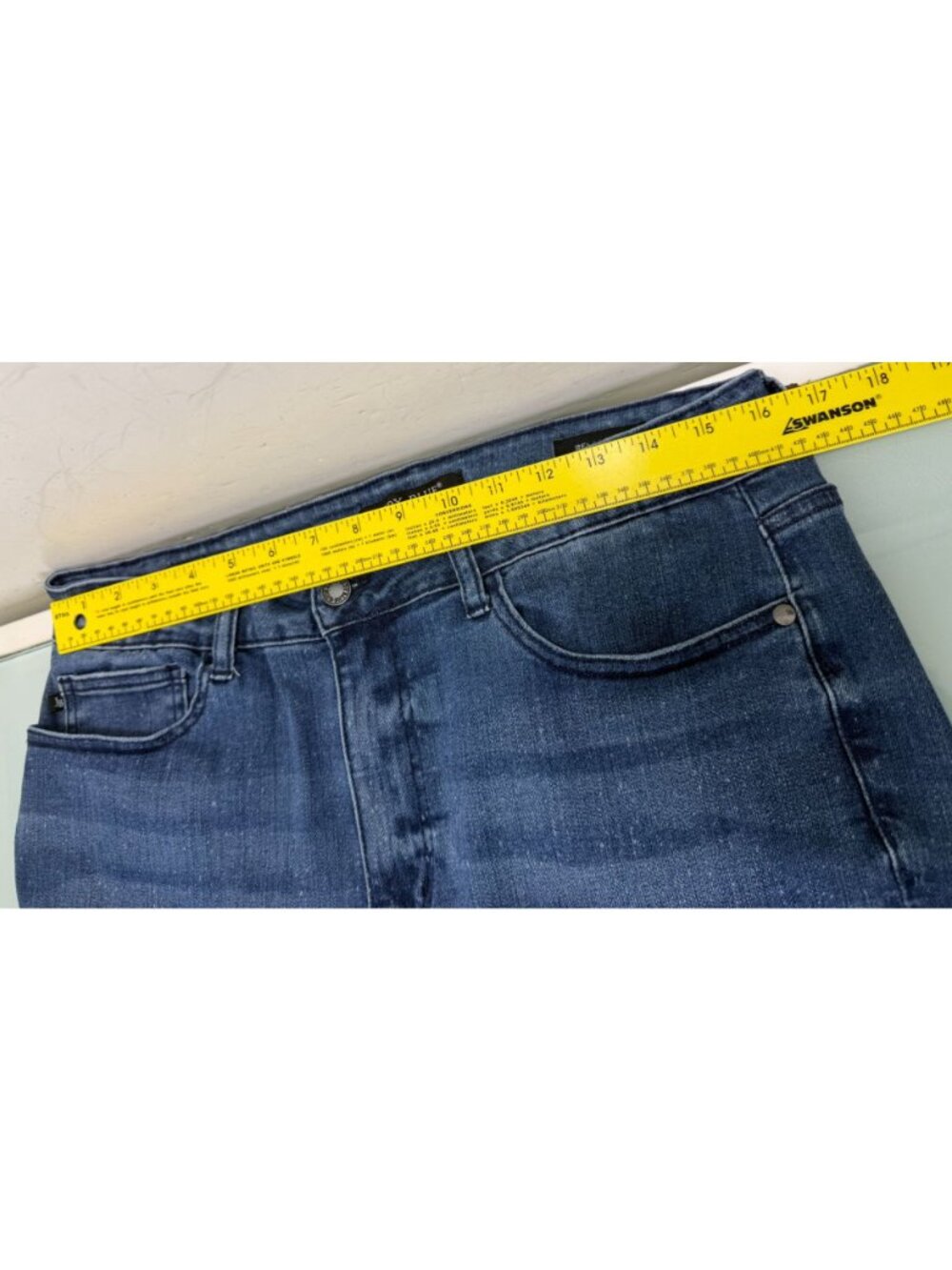 Judy Blue Jeans 16W Splattered Mineral Wash Relaxed Fit Jeans Speckle JB88226 - Picture 6 of 12